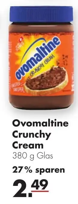 Handelshof Ovomaltine Crunchy Cream 380g Angebot