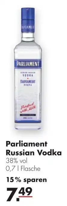 Handelshof Parliament Russian Vodka 0,7L Angebot