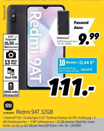 MEDIMAX Xiaomi Redmi 9AT 32GB Angebot