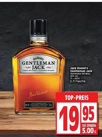 Edeka Jack Daniels Gentleman Jack Angebot