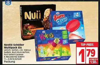 Edeka Nestlé Schöller Multipack Eis Angebot