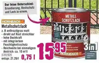 Hornbach Metallschutzlack Angebot