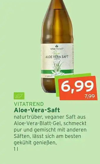 Naturgut Vitatrend Aloe-vera-saft Angebot