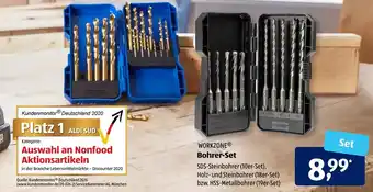 Aldi Süd Workzone Bohrer Set Angebot