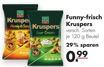 Handelshof Funny Frisch Kruspers 120g Beutel Angebot