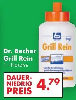 Handelshof Dr. Becher Grill Rein 1L Angebot