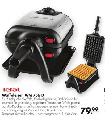 Handelshof Tefal Waffeleisen WM 756 D Angebot