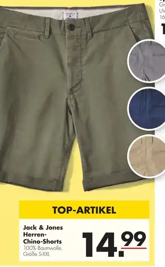 Handelshof Jack & Jones Herren Chino Shorts Angebot