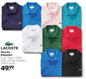 Handelshof Lacoste Herren Poloshirt Angebot