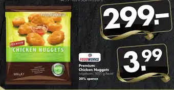 Handelshof Foodworks Premium Chicken Nuggets 1000g Beutel Angebot