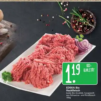 WEZ Edeka Bio Hackfleisch 100g Angebot