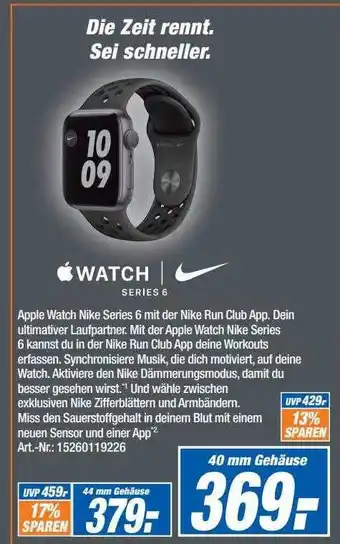 Expert Technomarkt Apple Watch Series 6 Angebot