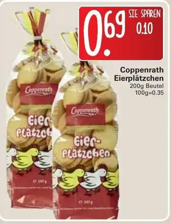 WEZ Coppenrath Eierplätzchen 200g Beutel Angebot