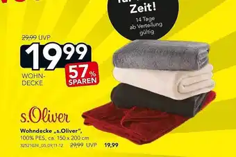 XXXLutz S.oliver Wohndecke Angebot