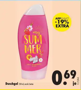 Mäc Geiz My Summer Duschgel 250ml Angebot