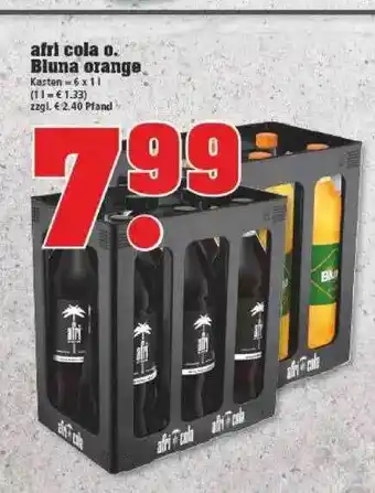 trinkgut Afri Cola Oder Bluna Orange 6x1L Angebot