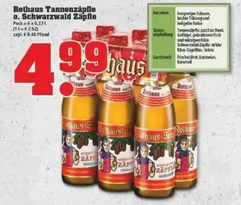 trinkgut Rothaus Tannenzäpfle Oder Schwarzwald Zäpfle Angebot