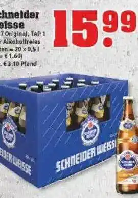 trinkgut Schneider Weisse Angebot