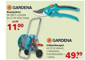 Multi Markt Gardena Rosenschere Of Schlauchwagen Angebot