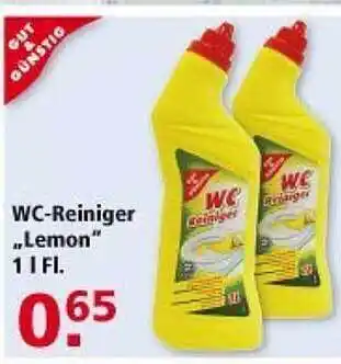 Multi Markt Wc-Reiniger Lemon 1 L Fl. Angebot