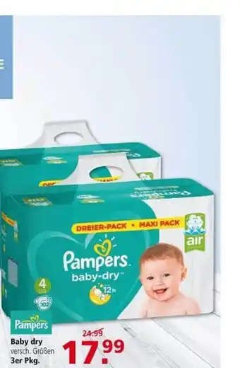 Multi Markt Pampers Baby Dry Angebot