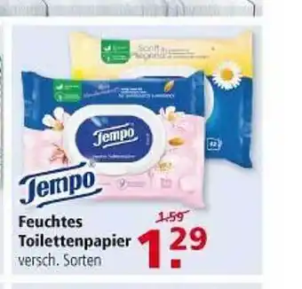 Multi Markt Tempo Feuchtes Toilettenpapier Angebot