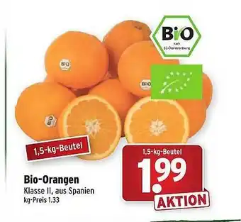 Wasgau Bio-Orangen Angebot