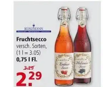 Multi Markt Fruchtsecco 0,75L Angebot