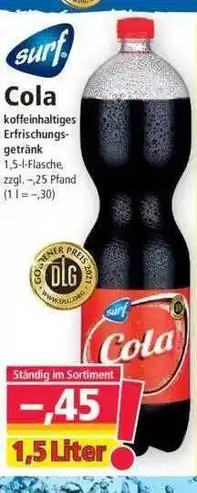 Norma Surf Cola 1,5L Angebot