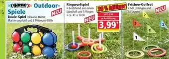 Norma Game Outdoor Spiele Angebot