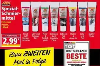 Norma Spezial Schmiermittel Angebot