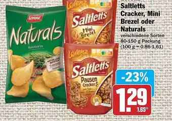 AEZ Lorenz Saltletts Cracker, Mini Brezel Oder Naturals Angebot