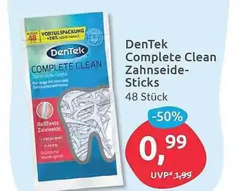 Budni Dentek Complete Clean Zahnseide-sticks Angebot