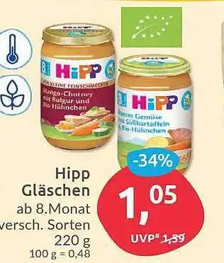 Budni Hipp Gläschen Angebot