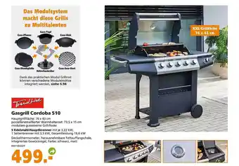 Globus Baumarkt Gasgrill Cordoba 510 Angebot