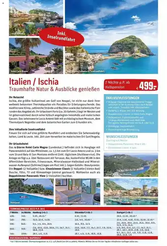 REWE Reisen Italien - Ischia Angebot