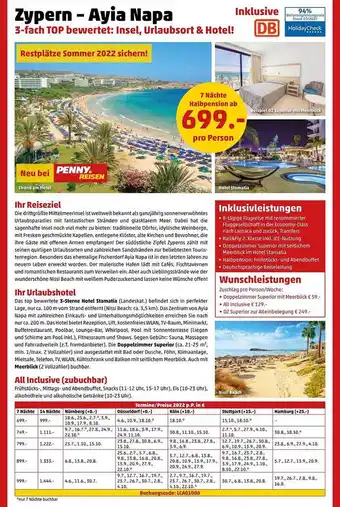 Penny Reisen Zypern - Ayia Napa Angebot