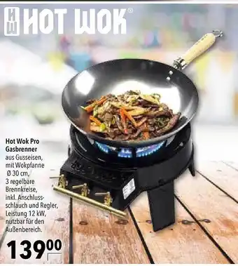 CITTI Markt Hot Wok Pro Gasbrenner Angebot