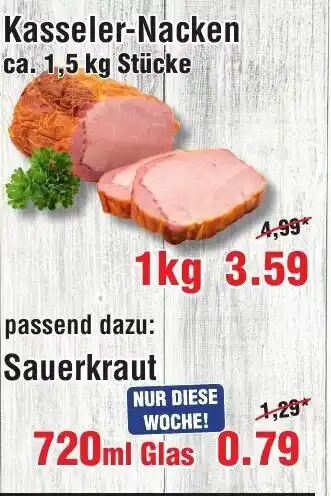 Wiglo Wunderland Kasseler Nacken 1kg Angebot