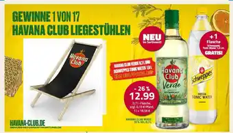 Logo Getränkemarkt Havana Club Verde Und Schweppes Tonic Water Angebot