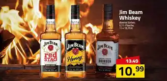 Logo Getränkemarkt Jim Beam Whiskey 0,7L Angebot