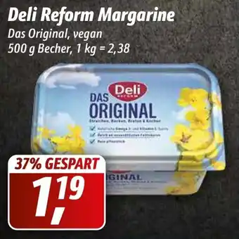 Simmel Deli Reform Margarine 500g Becher Angebot