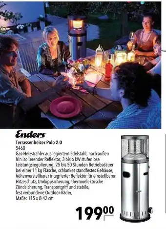 CITTI Markt Enders Terrassenheizer Polo 2.0 Angebot