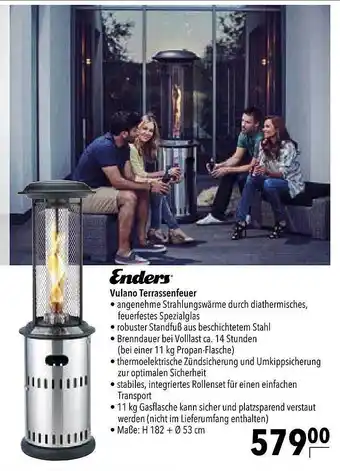 CITTI Markt Enders Vulano Terrassenfeuer Angebot