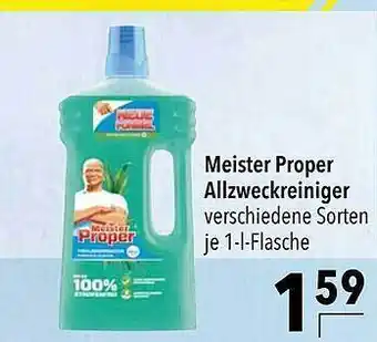 CITTI Markt Meister Proper Allzweckreiniger Angebot