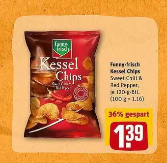 REWE Funny-frisch Kessel Chips Angebot