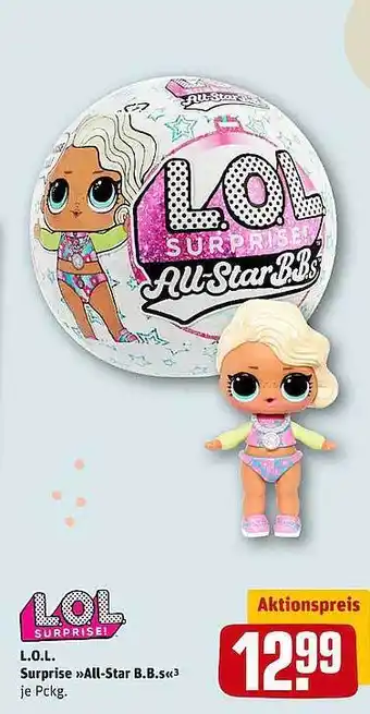 REWE L.o.l Surprise All Star B.b Angebot