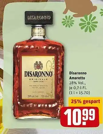 REWE Disaronno Amaretto Angebot