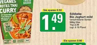 WEZ Söbbeke Bio Joghurt Mild Angebot