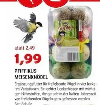 Zookauf Pfiffikus Meisenknödel Angebot